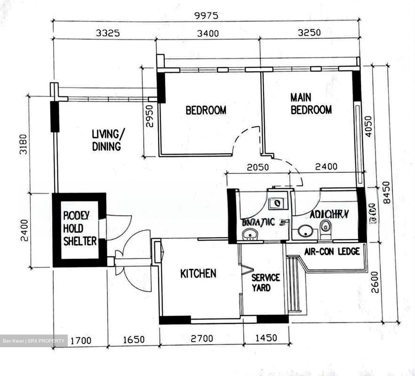 Blk 316A Waterway Cascadia (Punggol), HDB 3 Rooms #574189651